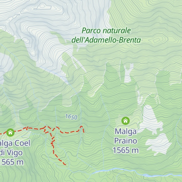 Map of Malga Valsorda di Iavrè