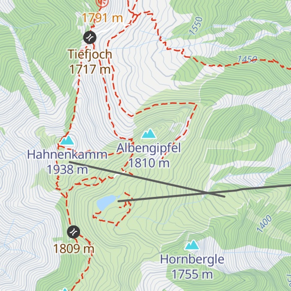 Map of Bergwachthütte