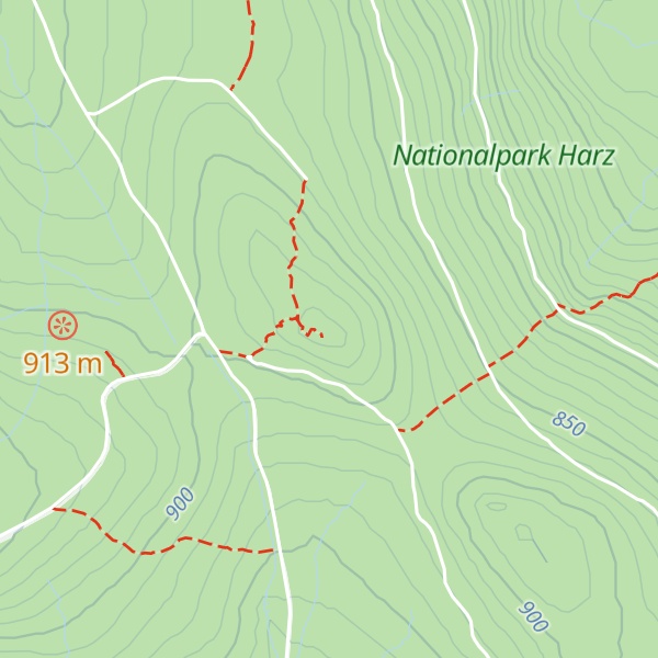 Map of Renneckenberg