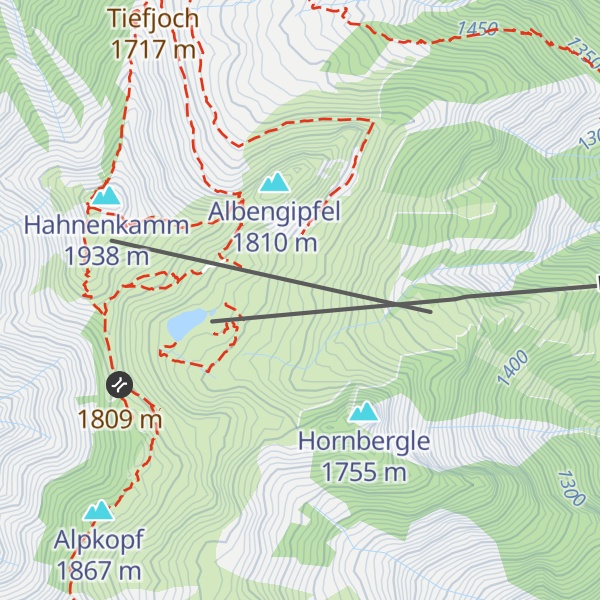Map of Berggasthof Singerhütte