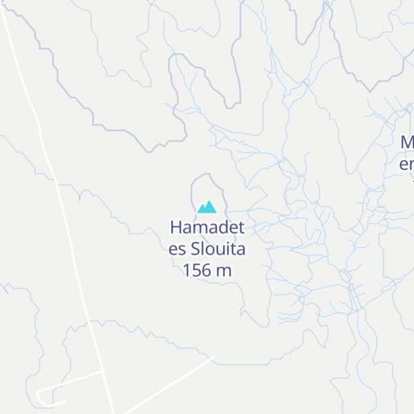 Map of Hamadet es Slouita