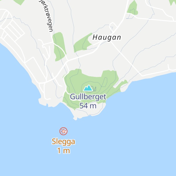 Map of Gullberget