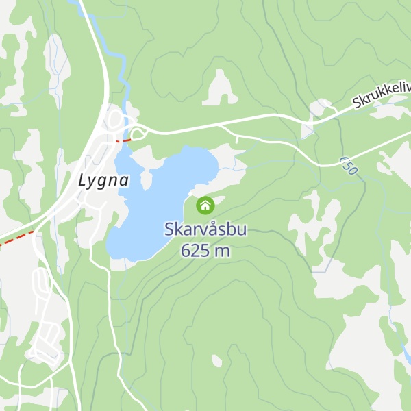 Map of Skarvåsbu