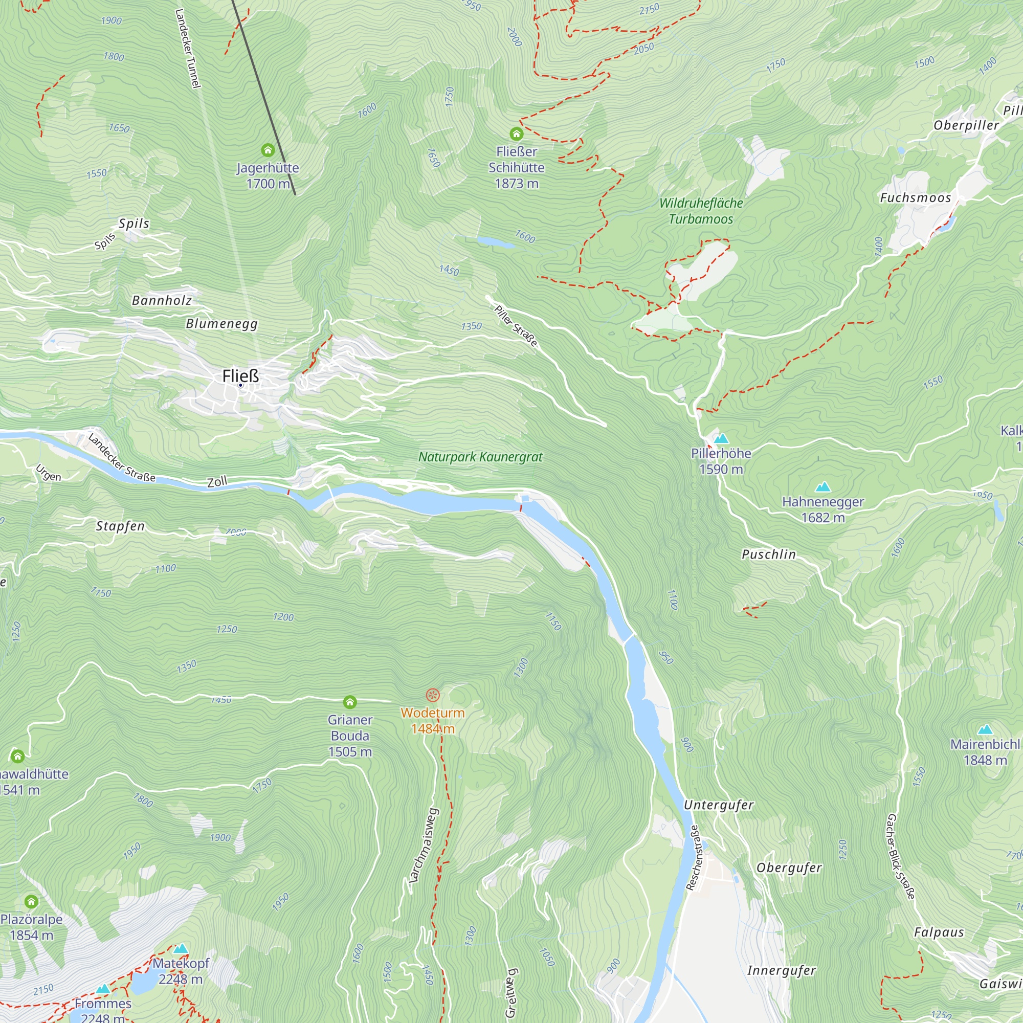 Fischlift map