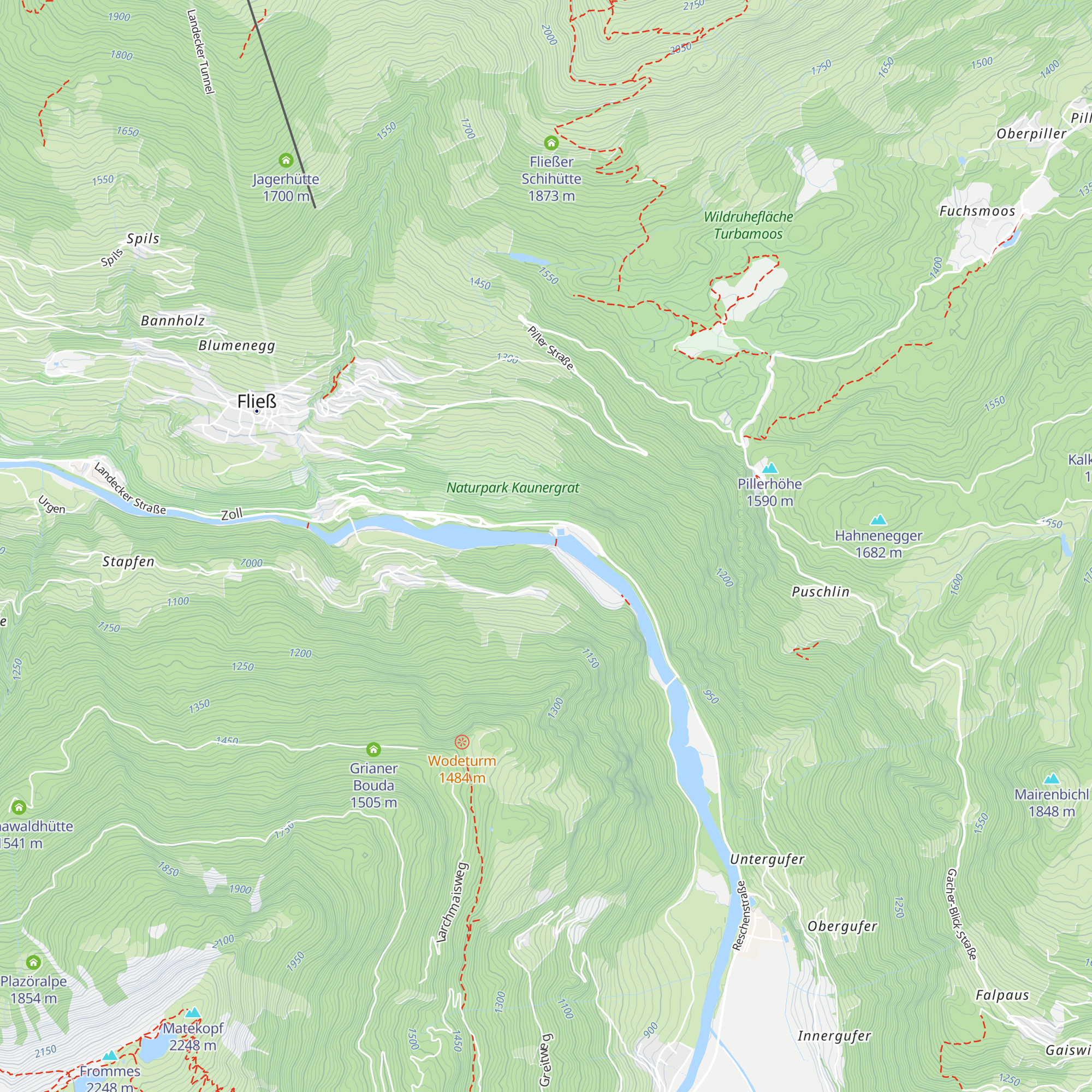 Fischlift map