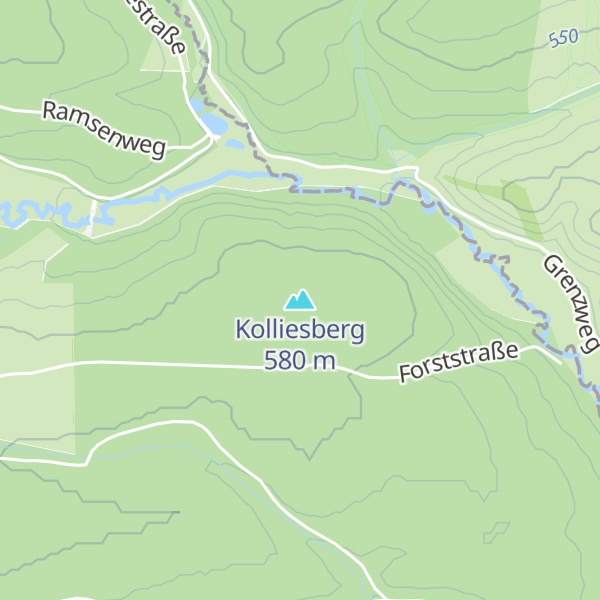 Map of Kolliesberg
