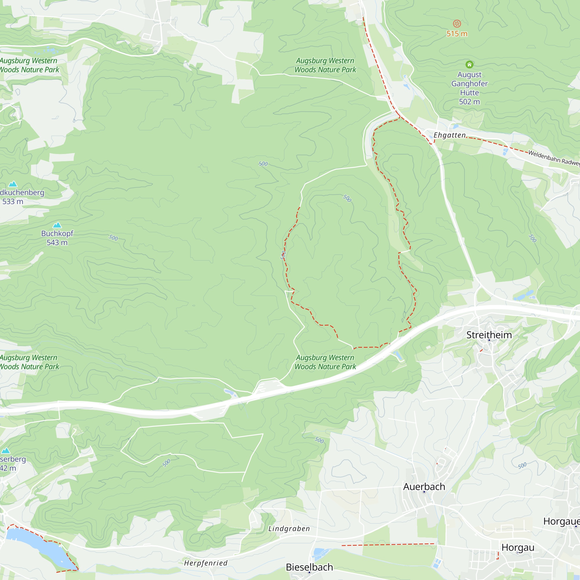 Hubertushütte map
