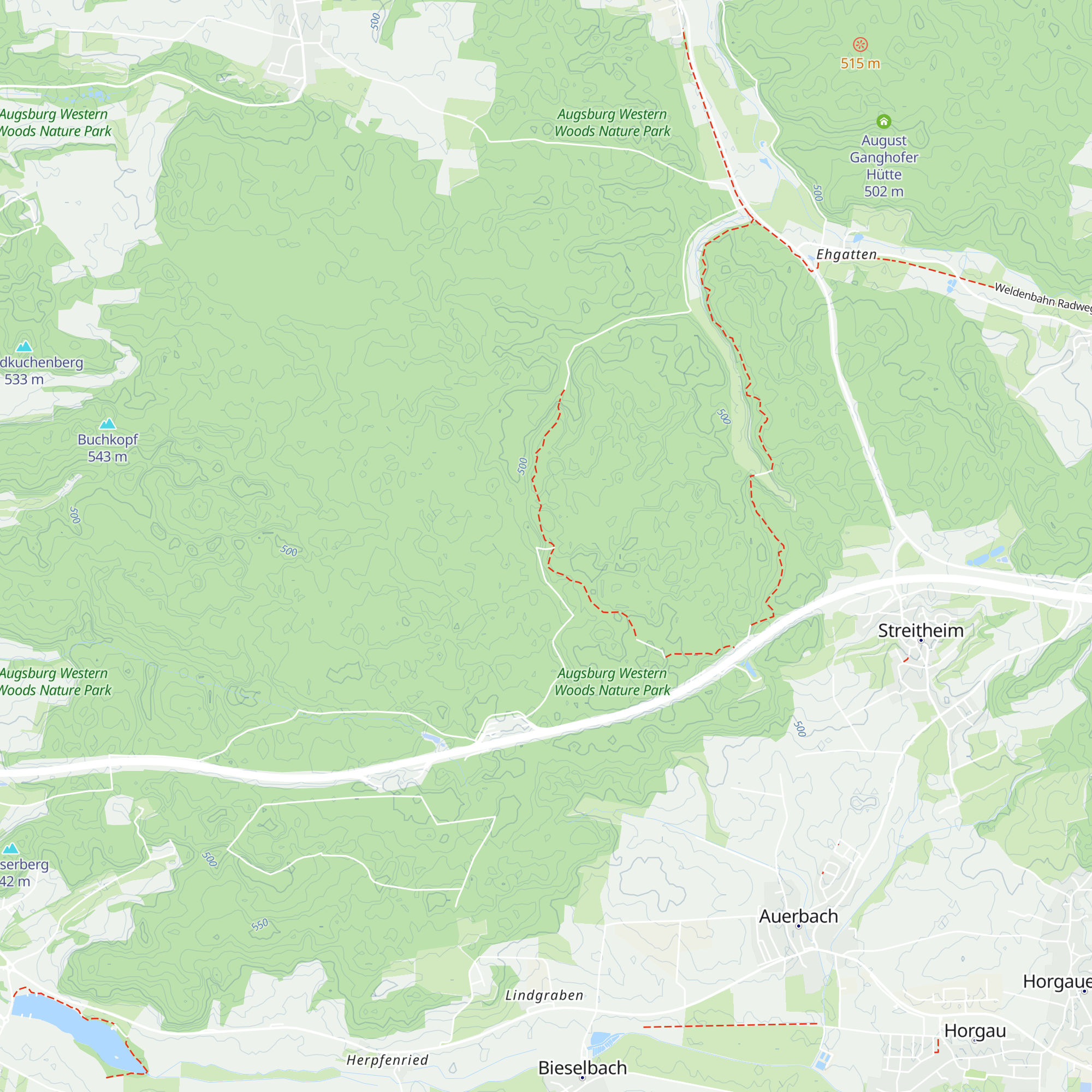 Hubertushütte map