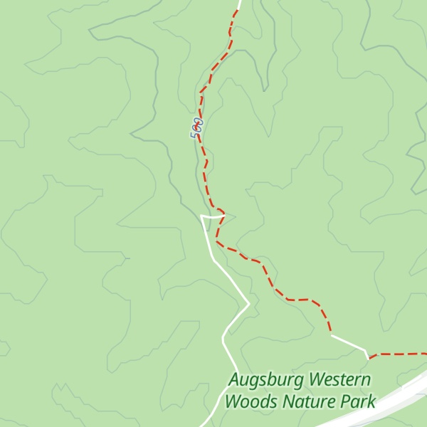 Map of Hubertushütte