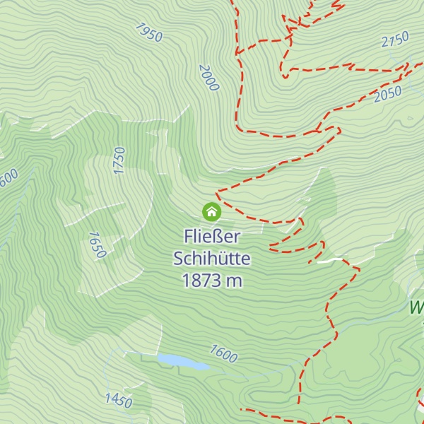 Map of Fließer Schihütte