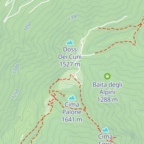 Map of Malga di Cap