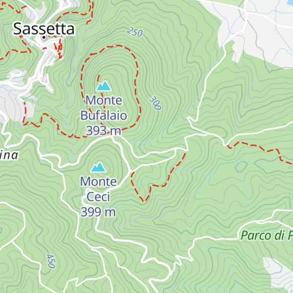 Map of Rifugio sotto Bufalaio