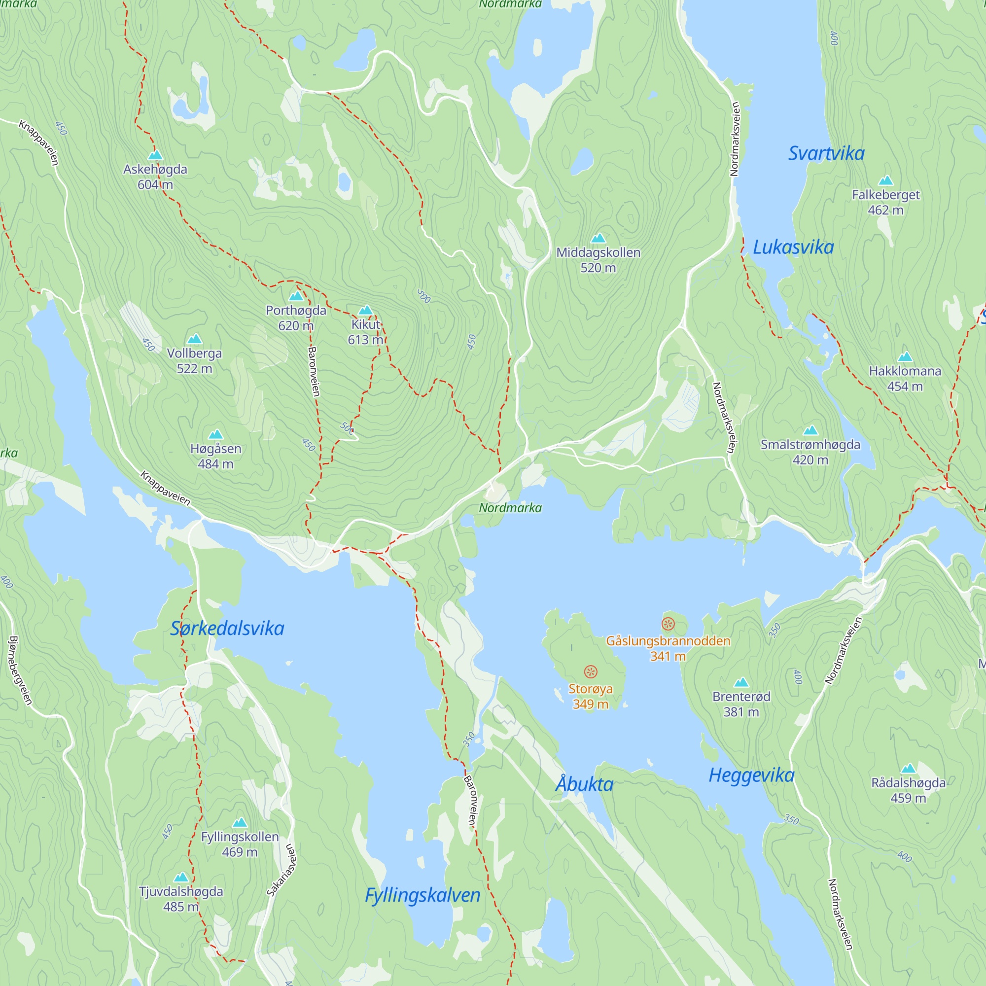 Kikutstua map