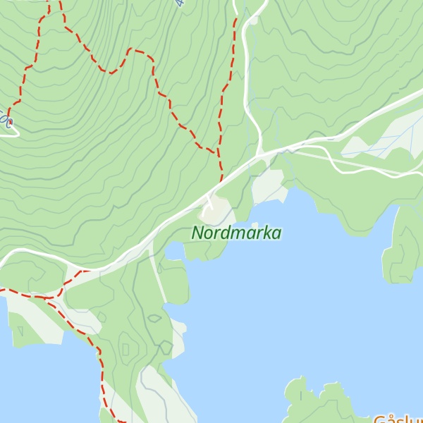 Map of Kikutstua