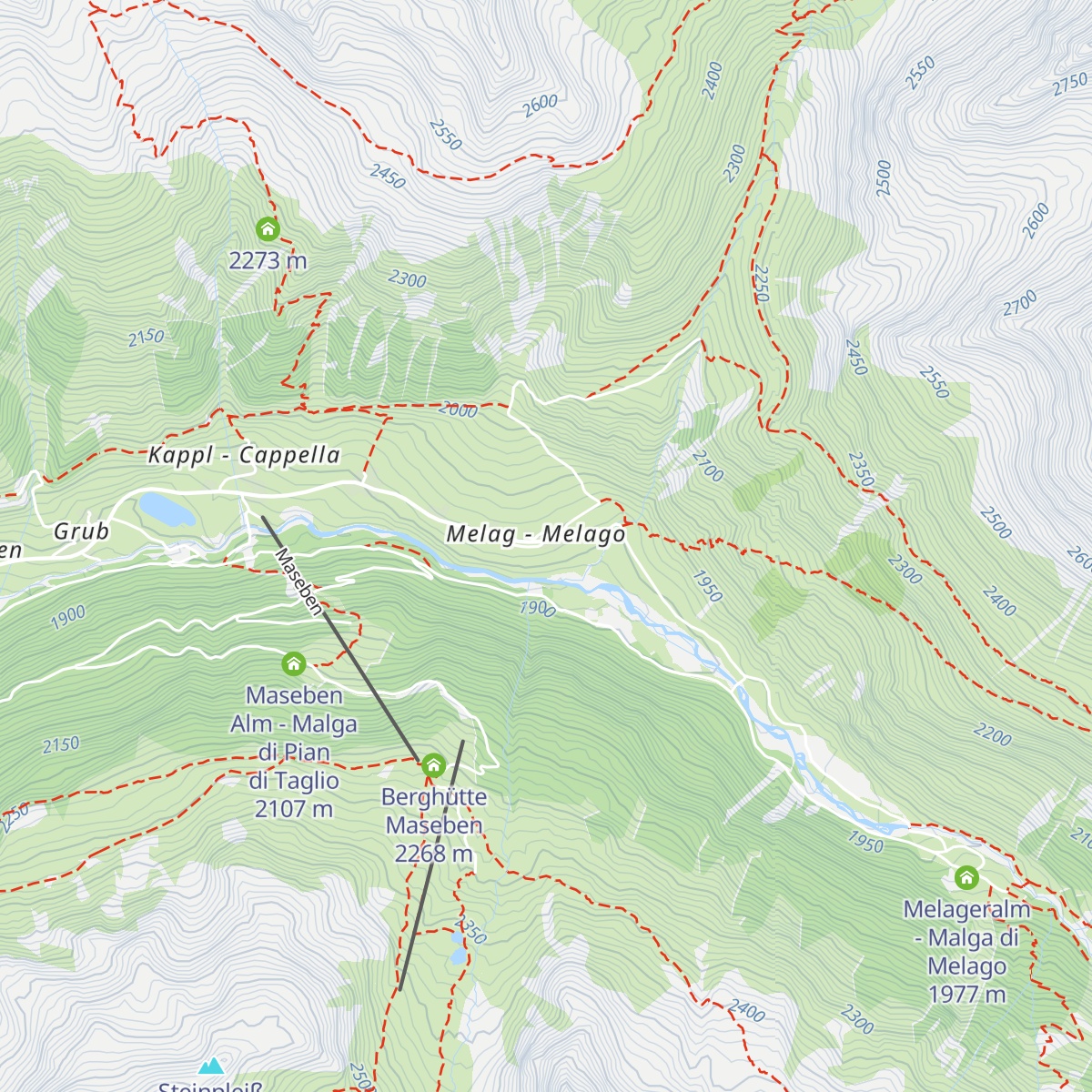 Evi's Hittl map