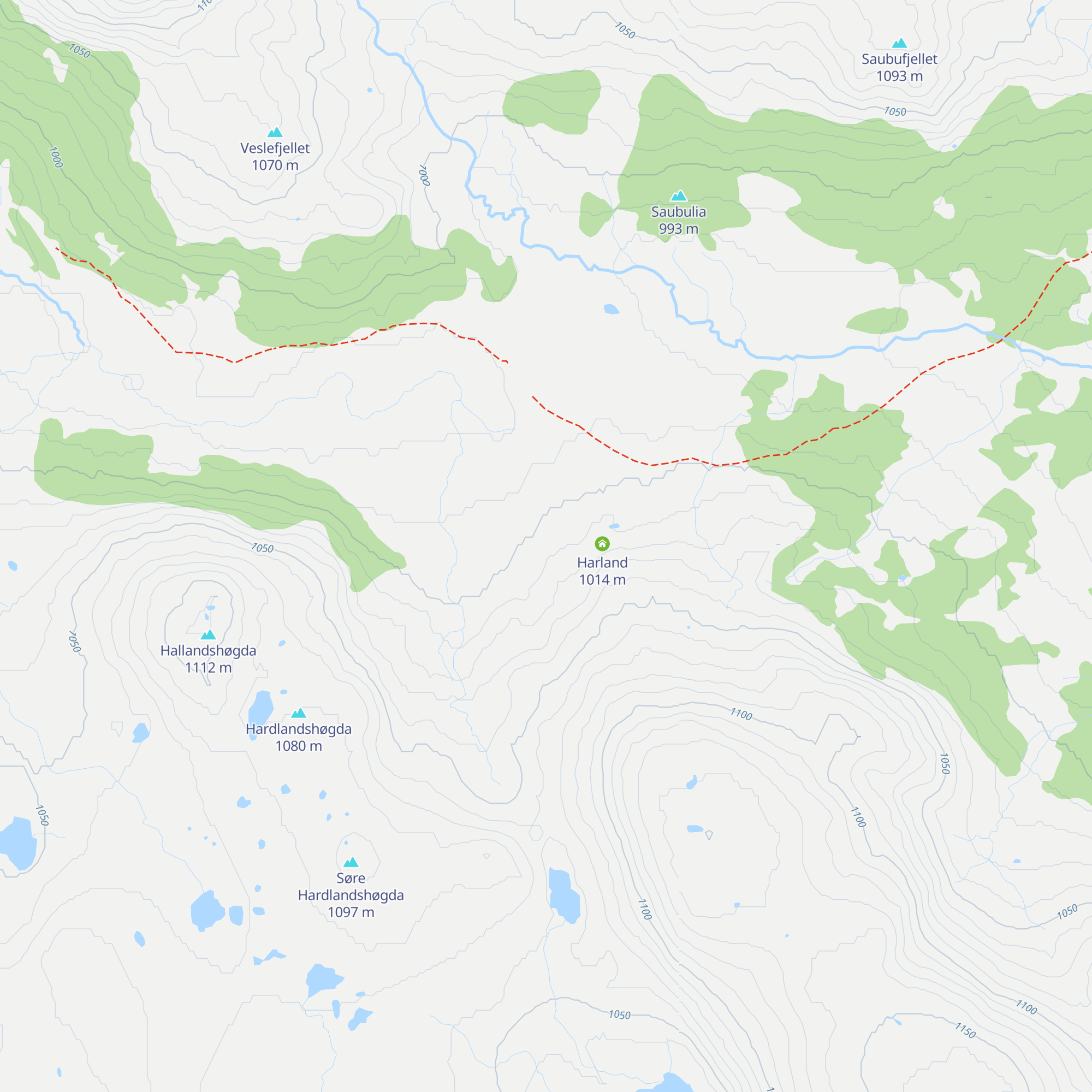 Harlandshytta map