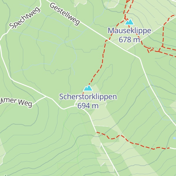 Map of Scherstorklippen