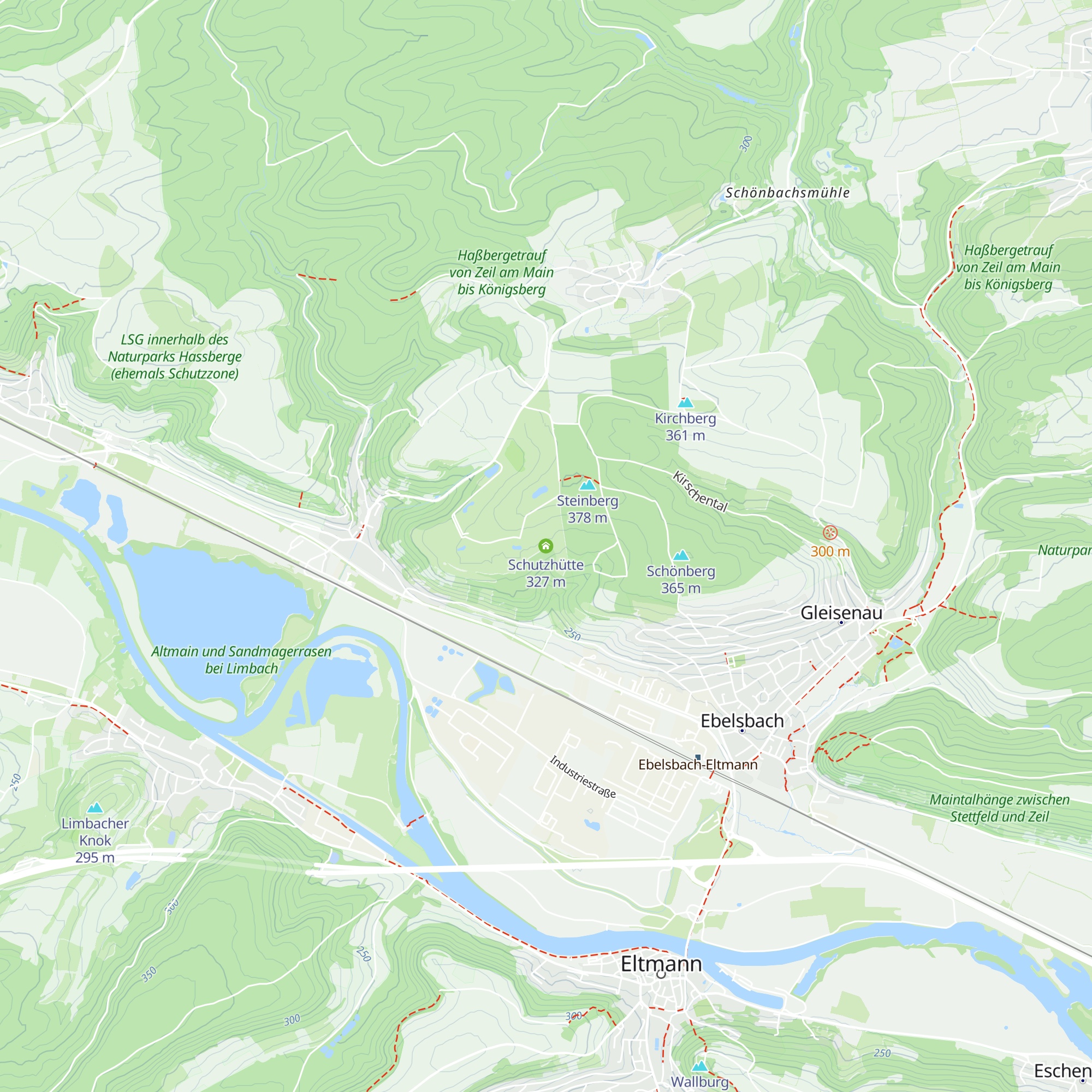 Schutzhütte map