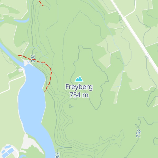 Map of Freyberg
