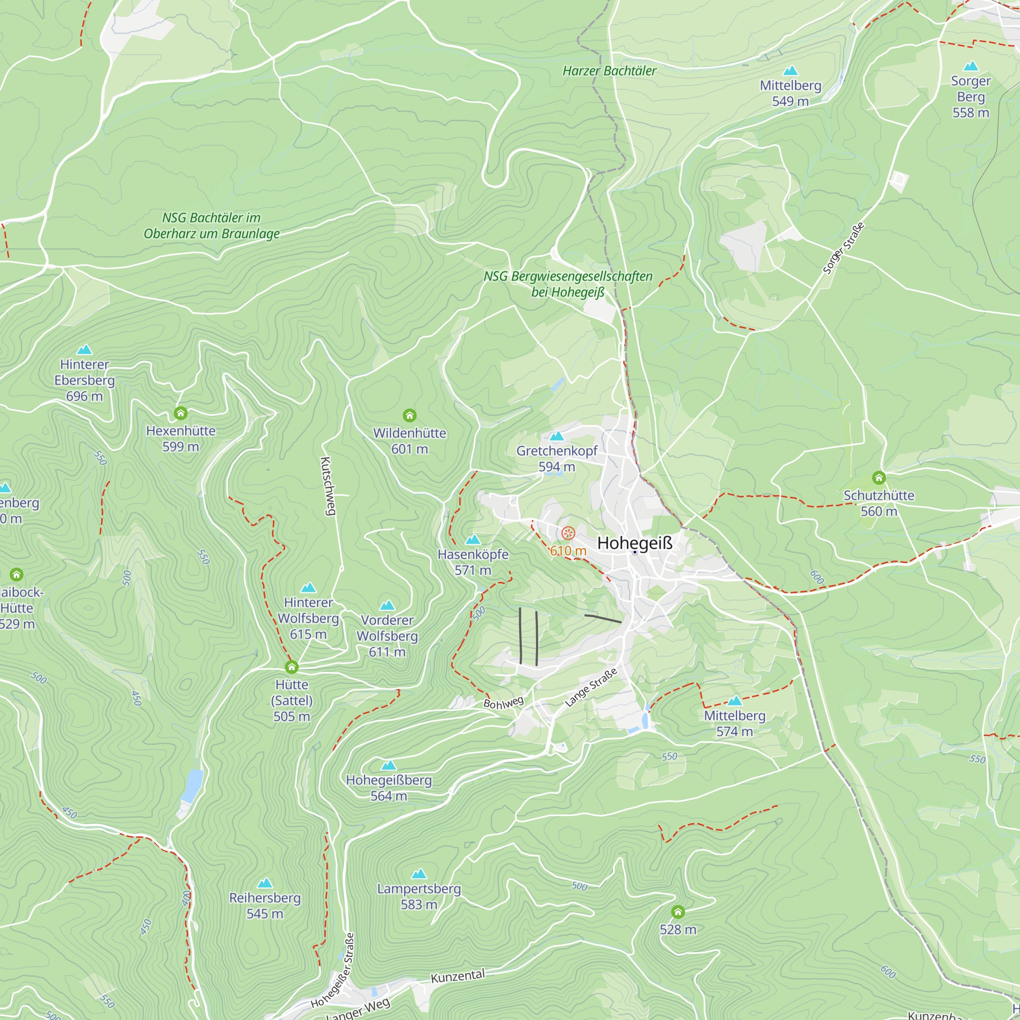 Edelweiss Alm map