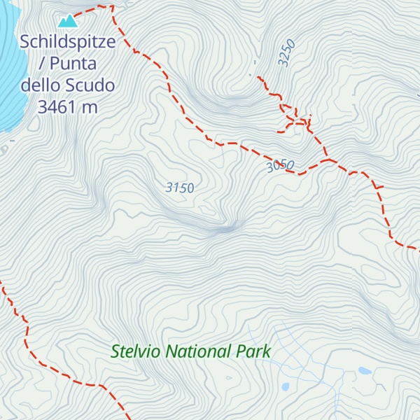 Map of Drischlwand - Croda della Trebbia