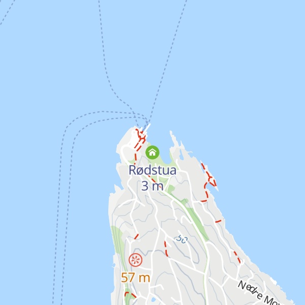 Map of Rødstua