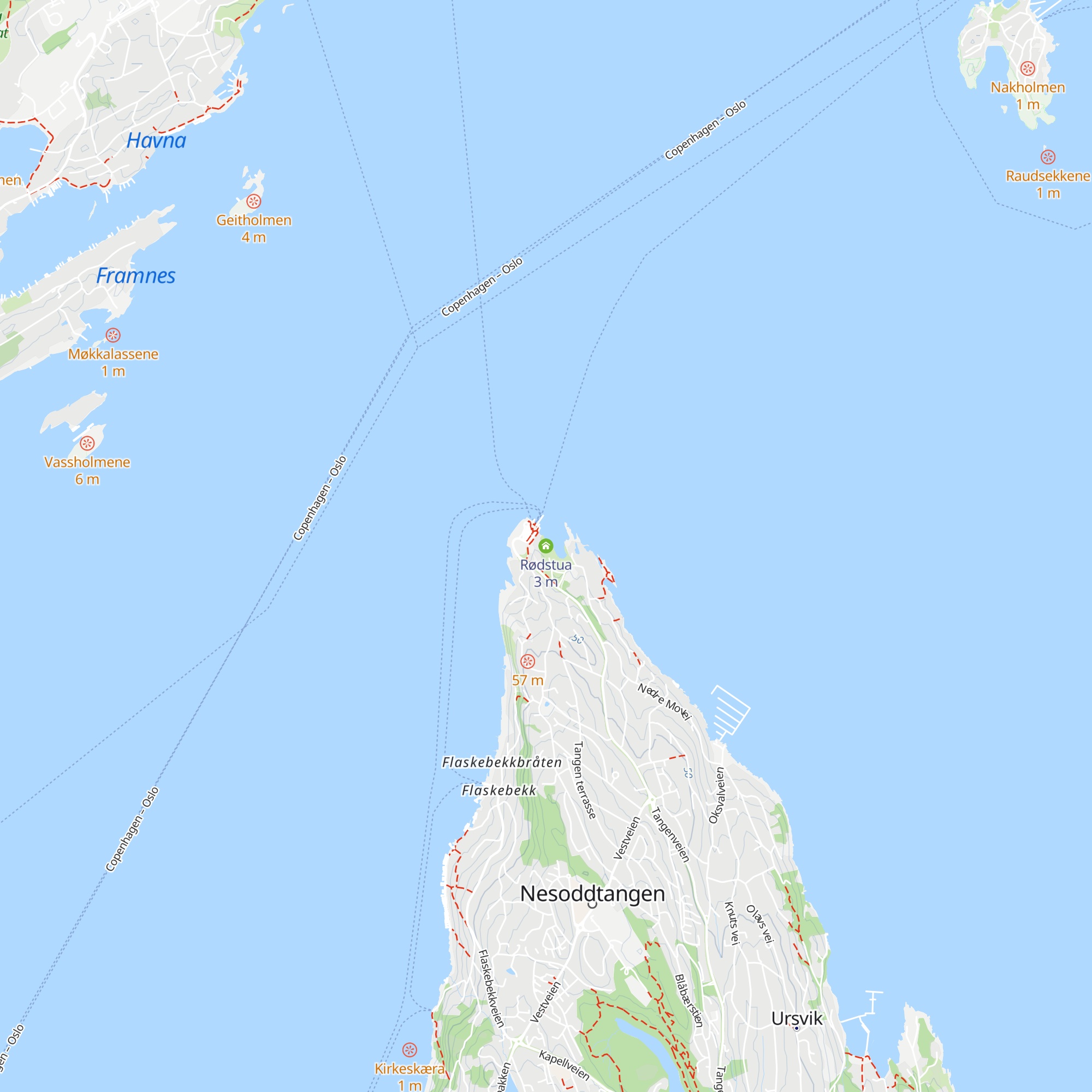 Rødstua map