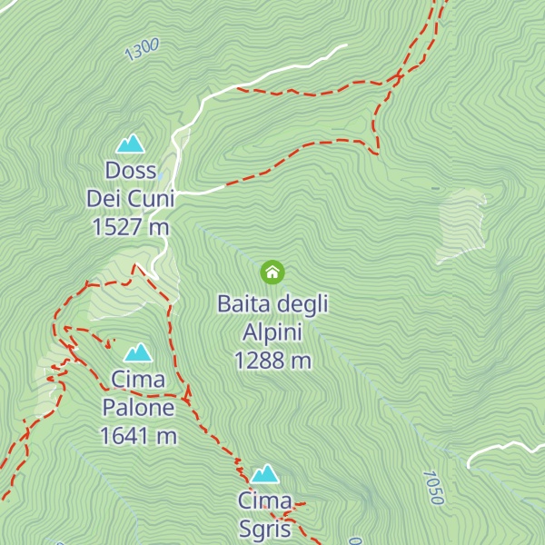 Map of Baita degli Alpini