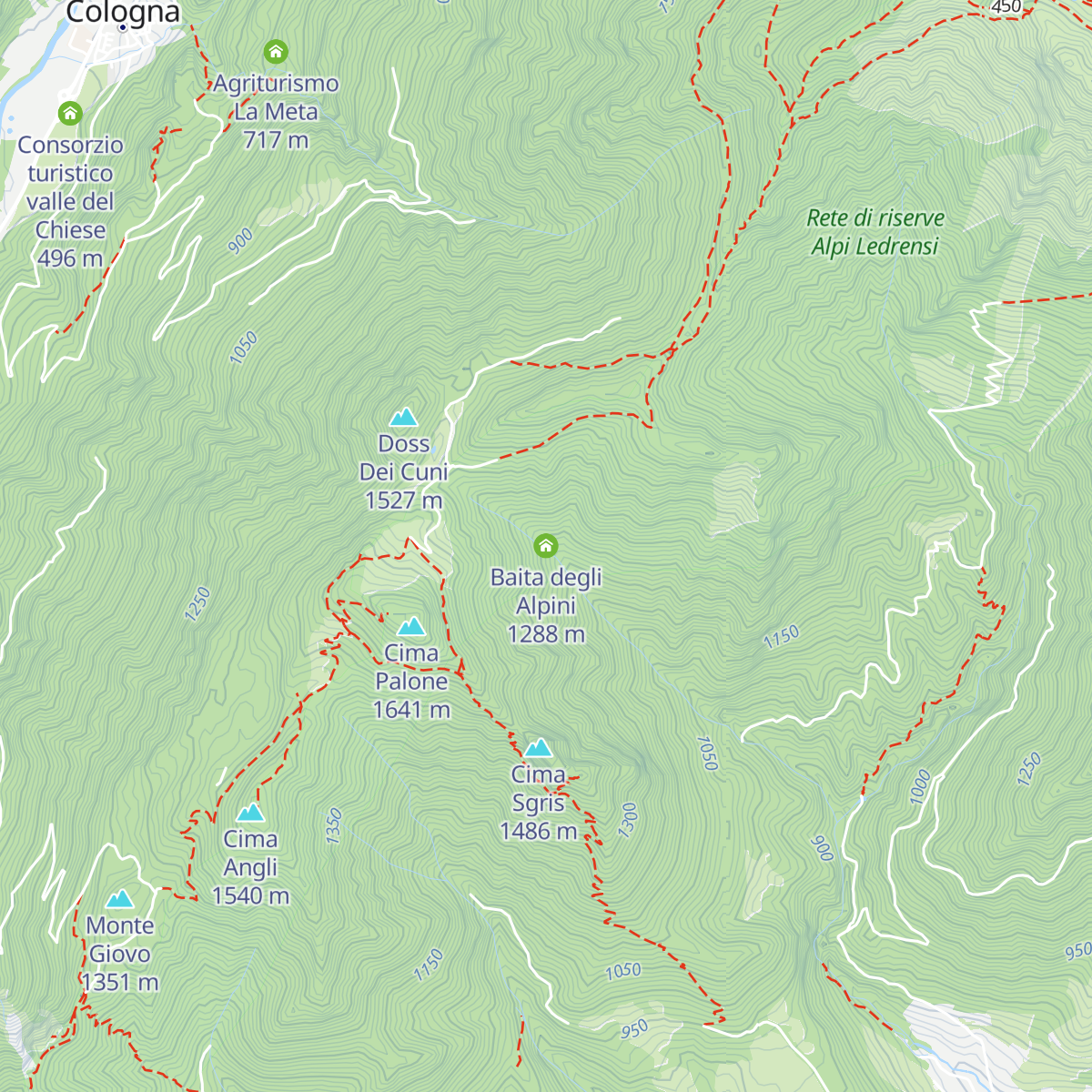 Baita degli Alpini map