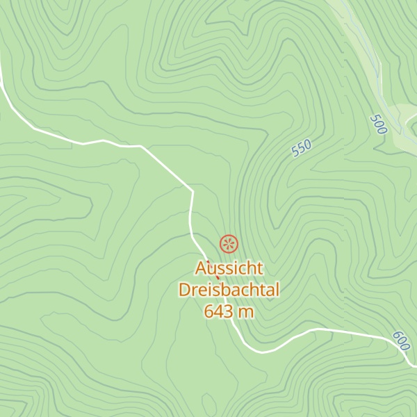 Map of Forstarbeiterhütte