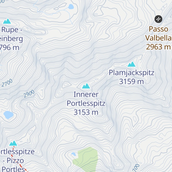 Map of Innerer Portlesspitz