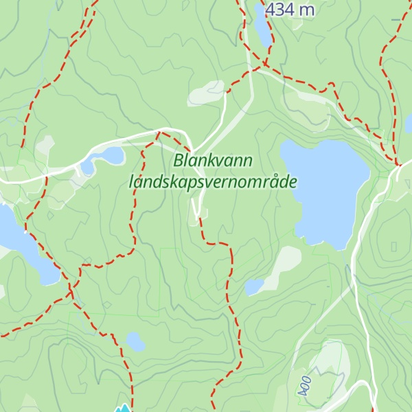 Map of Kjellerberget
