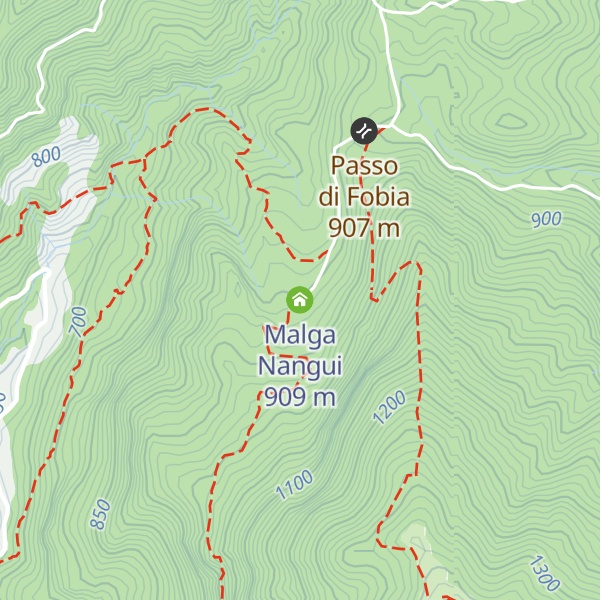 Map of Malga Nangui
