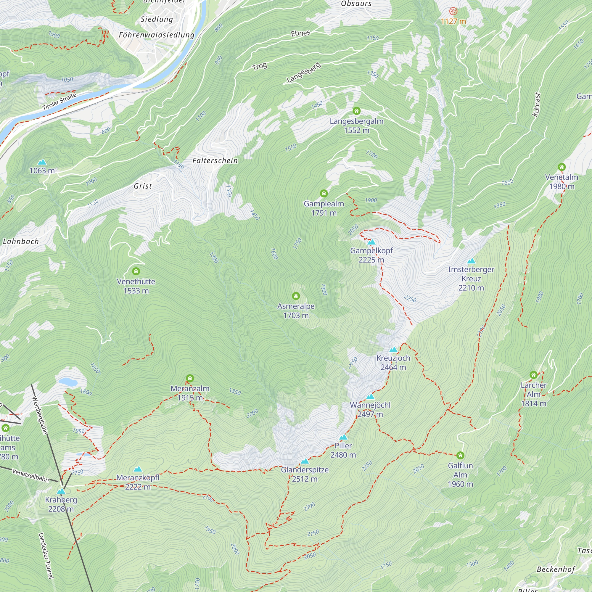 Asmeralpe map