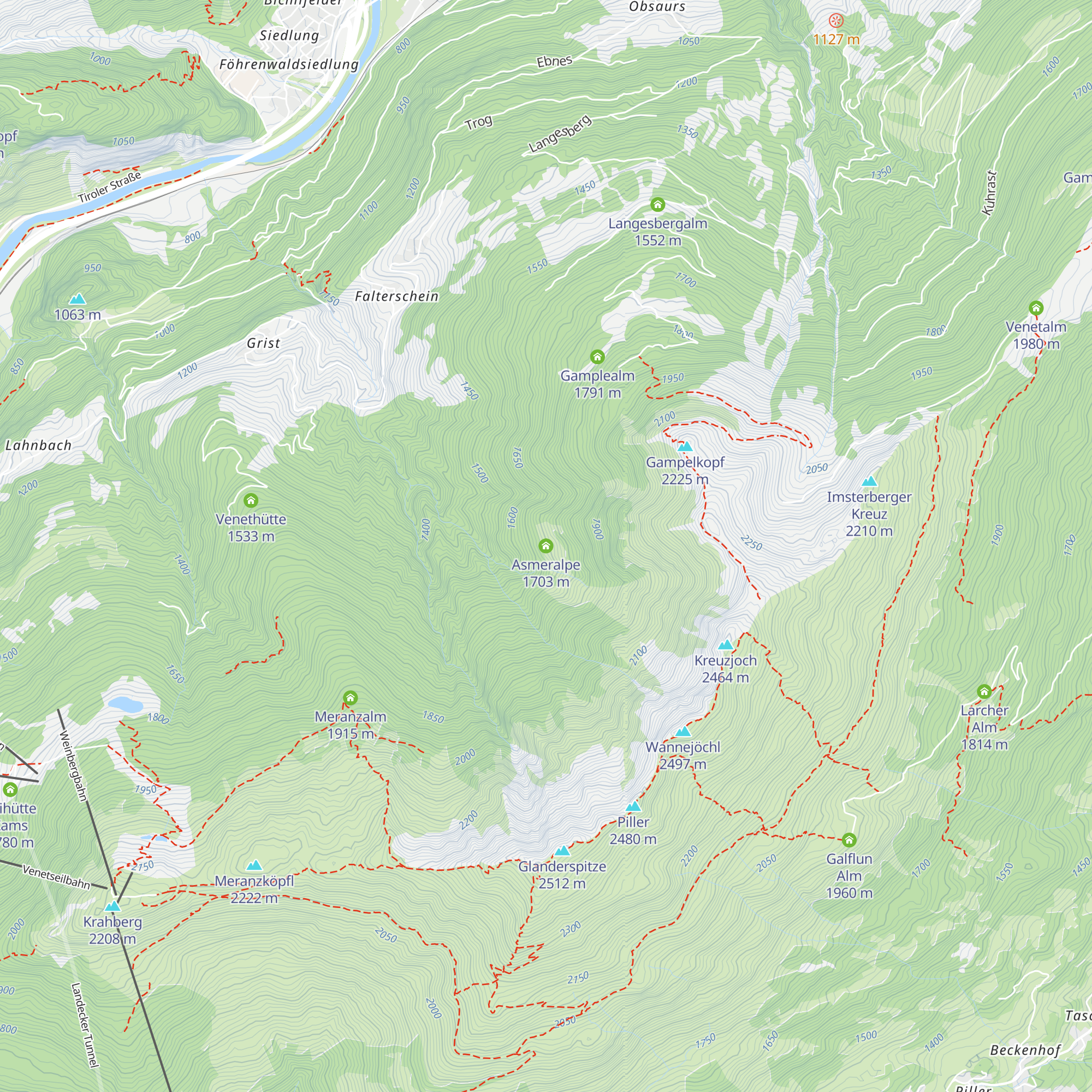 Asmeralpe map