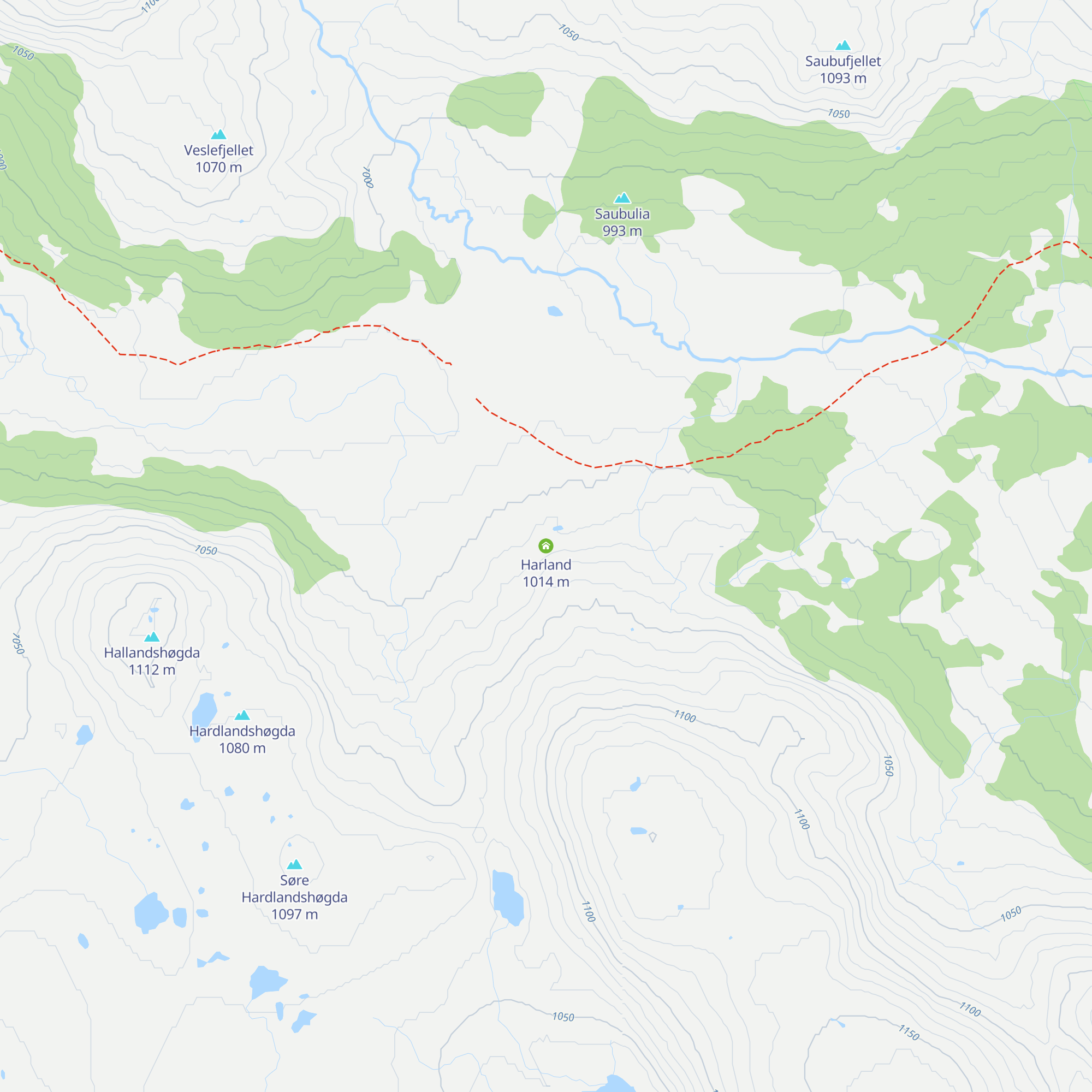 Harland map