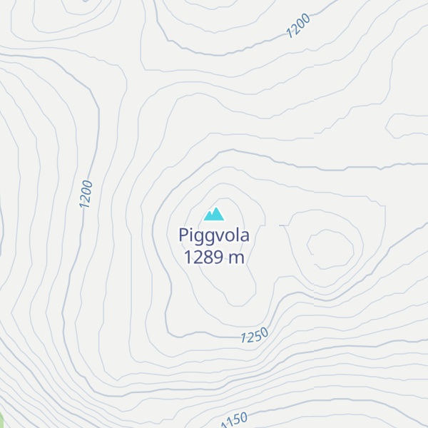 Map of Piggvola