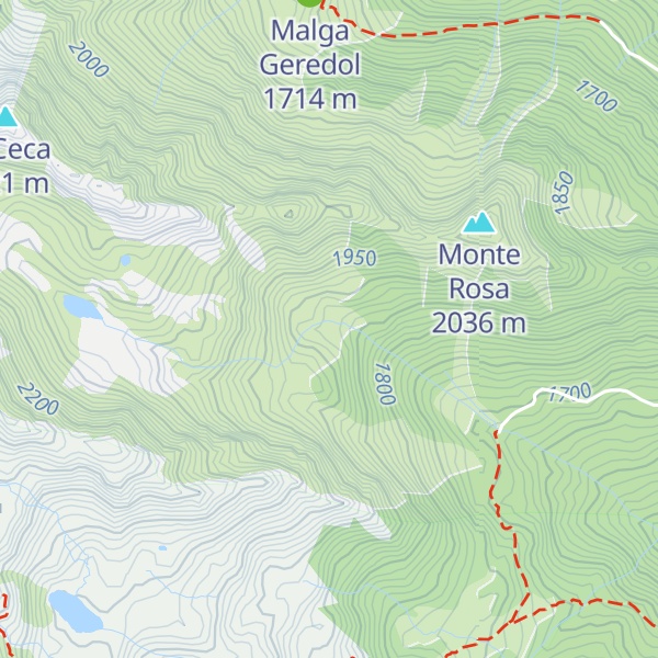 Map of Malga Valsorda di Verdesina