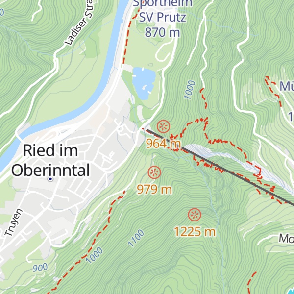 Map of Wiener Hütte