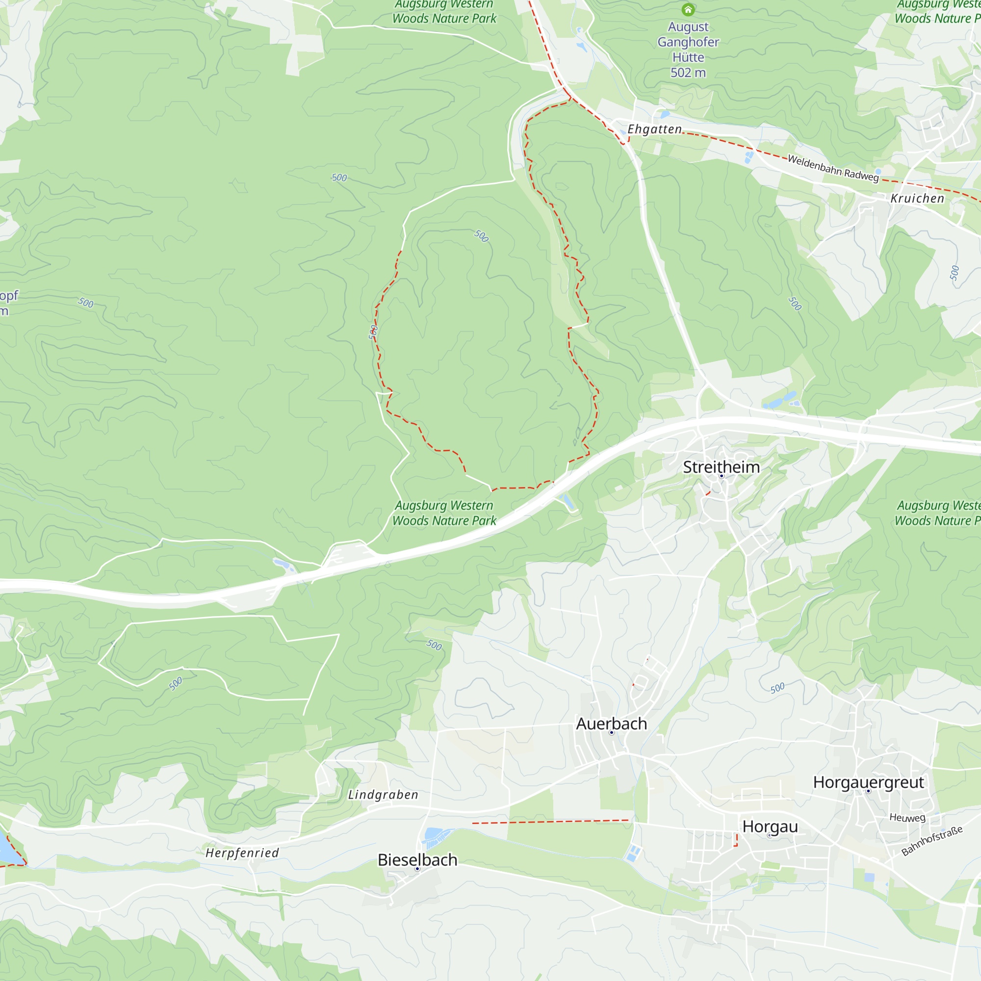 Eichenhütte map