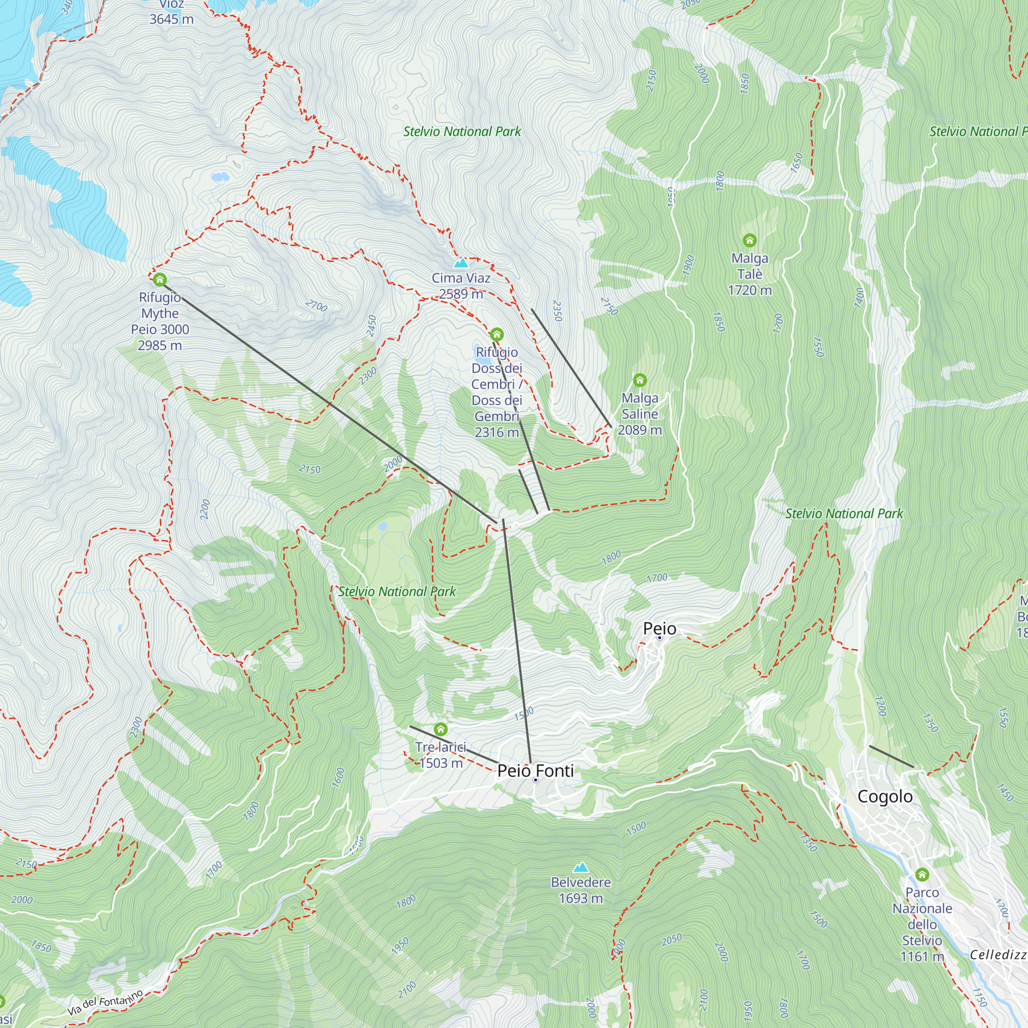 Rifugio Scoiattolo map