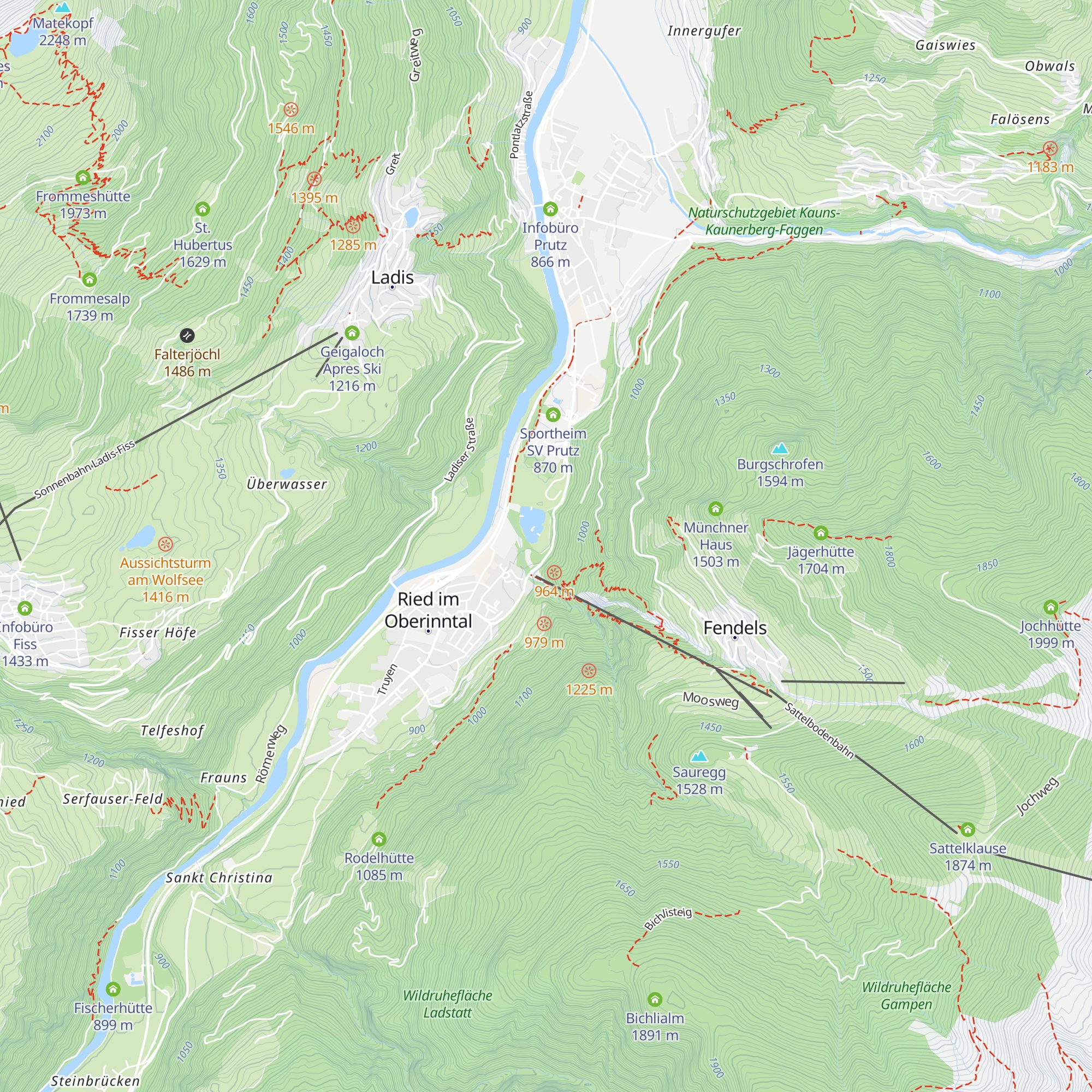 Seerestaurant map