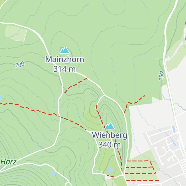 Map of Schorrberg