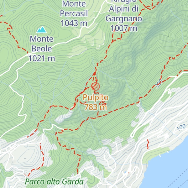 Map of Eremo di san Valentino