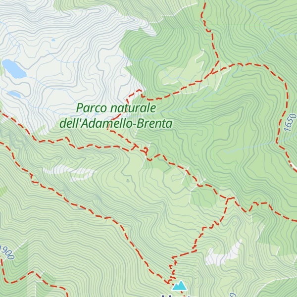 Map of Baito Fontana delle Laste