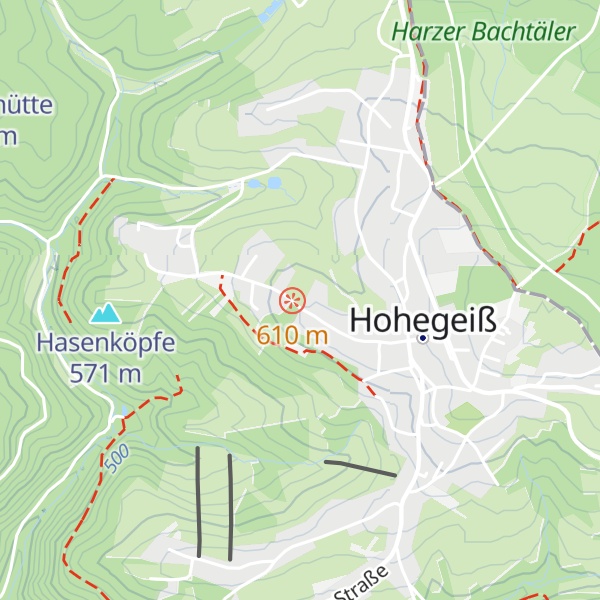 Map of Sonneneck Alm
