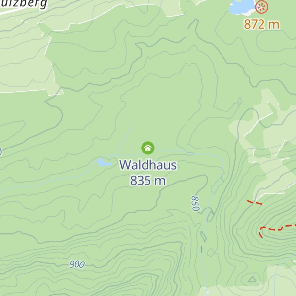Map of Waldhaus