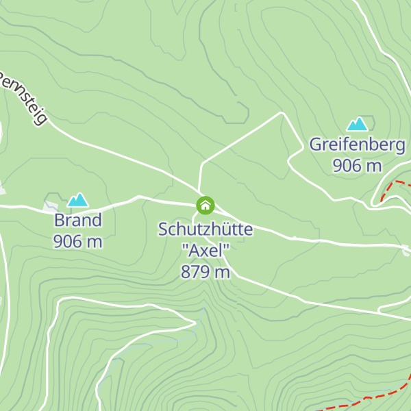 Map of Schutzhütte "Axel"