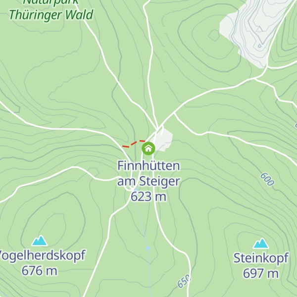 Map of Finnhütten am Steiger