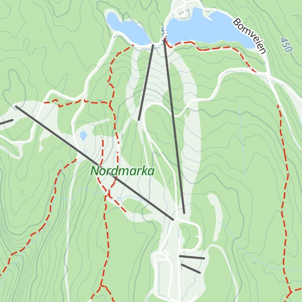 Map of Skomakerhaugen